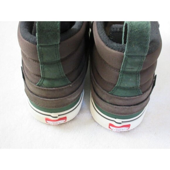 Vans Men's Sk8-Hi MTE-2 Del Pato Waterproof Duck Boots Brown Green Sizes NIB - Picture 5 of 6